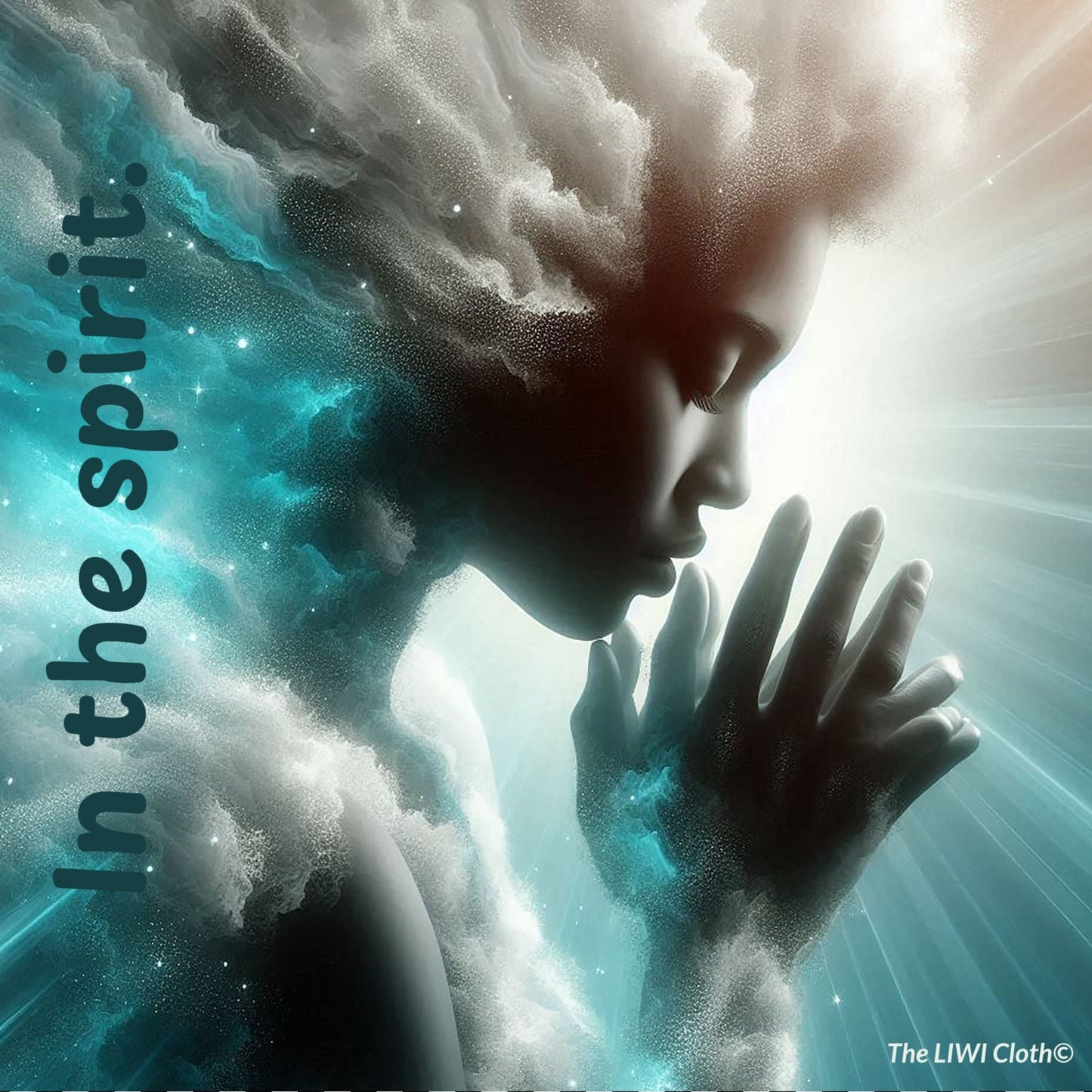 The LIWI Cloth©: Praying In The Spirit (One, 22" x 22")
