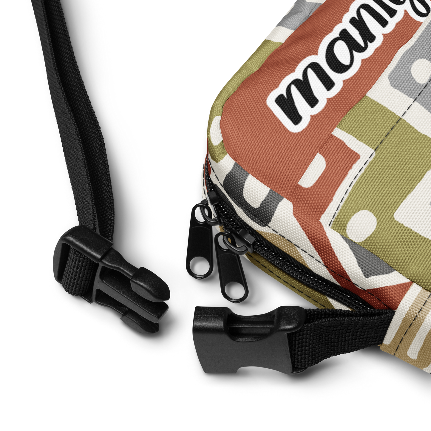 M is for Manly Tribal Tune Utility Crossbody Bag
