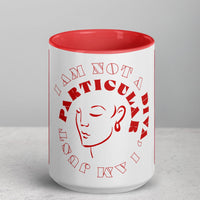 I Am Not A Diva, I am Just Particular White Glossy Mug, 15 oz