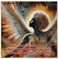 The LIWI Cloth©: His Angels (Set of 4, 20" x 20")