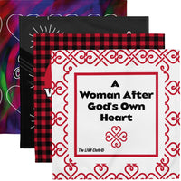 The LIWI Cloth©: Lady of God Variety #2 (Set of 4 Poly, 20" x 20")