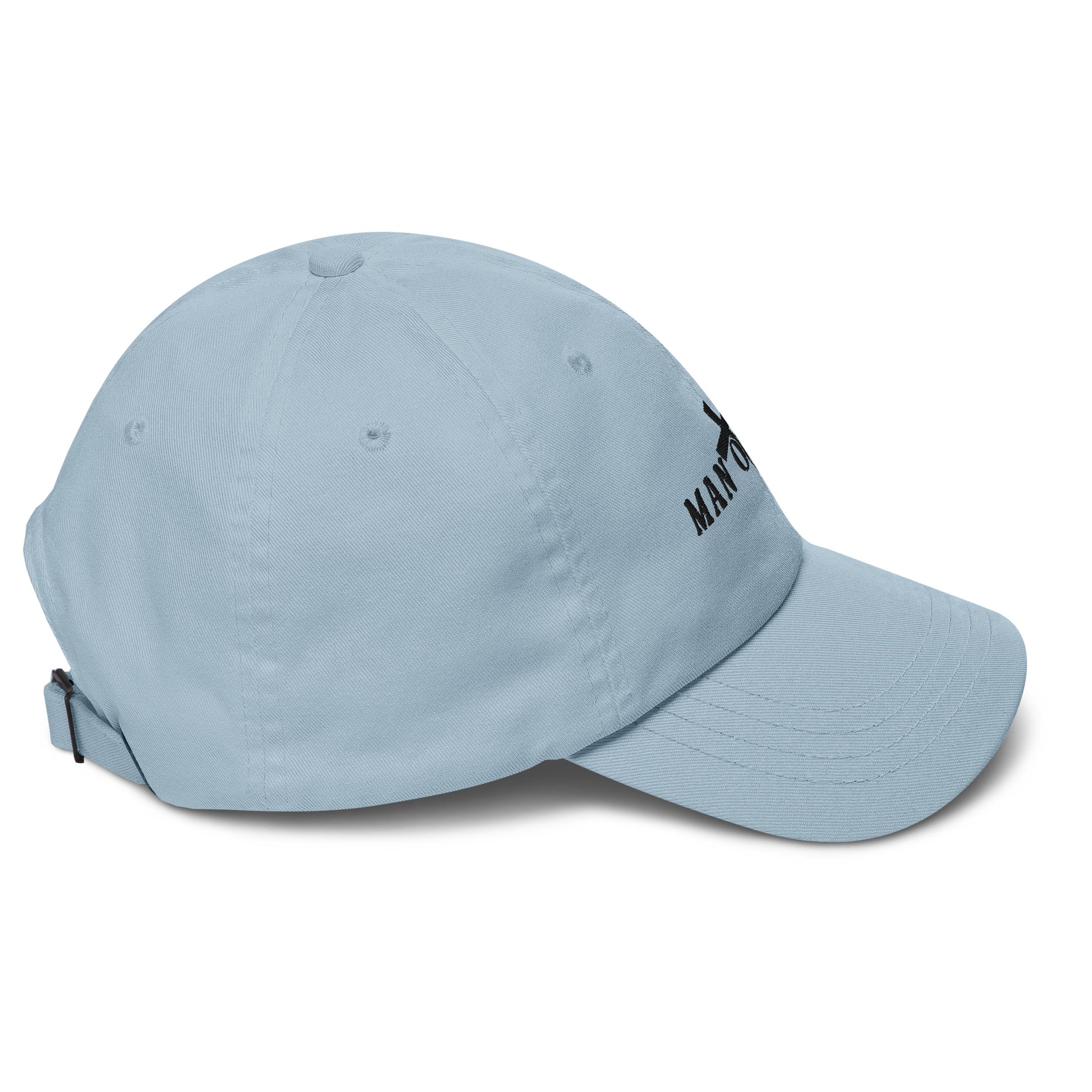 Right of light blue Man of God Cross cap