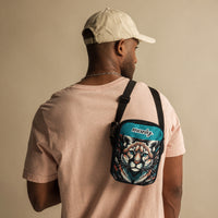 M is for Manly Cougar Utility Cross Body Bag