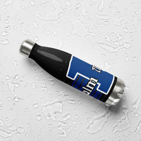 Psalm 1 Man Blue Stainless Steel Water Bottle, 17 oz