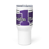 Psalm 1 Man Purple Travel Mug w/Handle, 25 oz