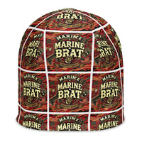 Youth: Marine Brat Print Poly-Blend Beanie