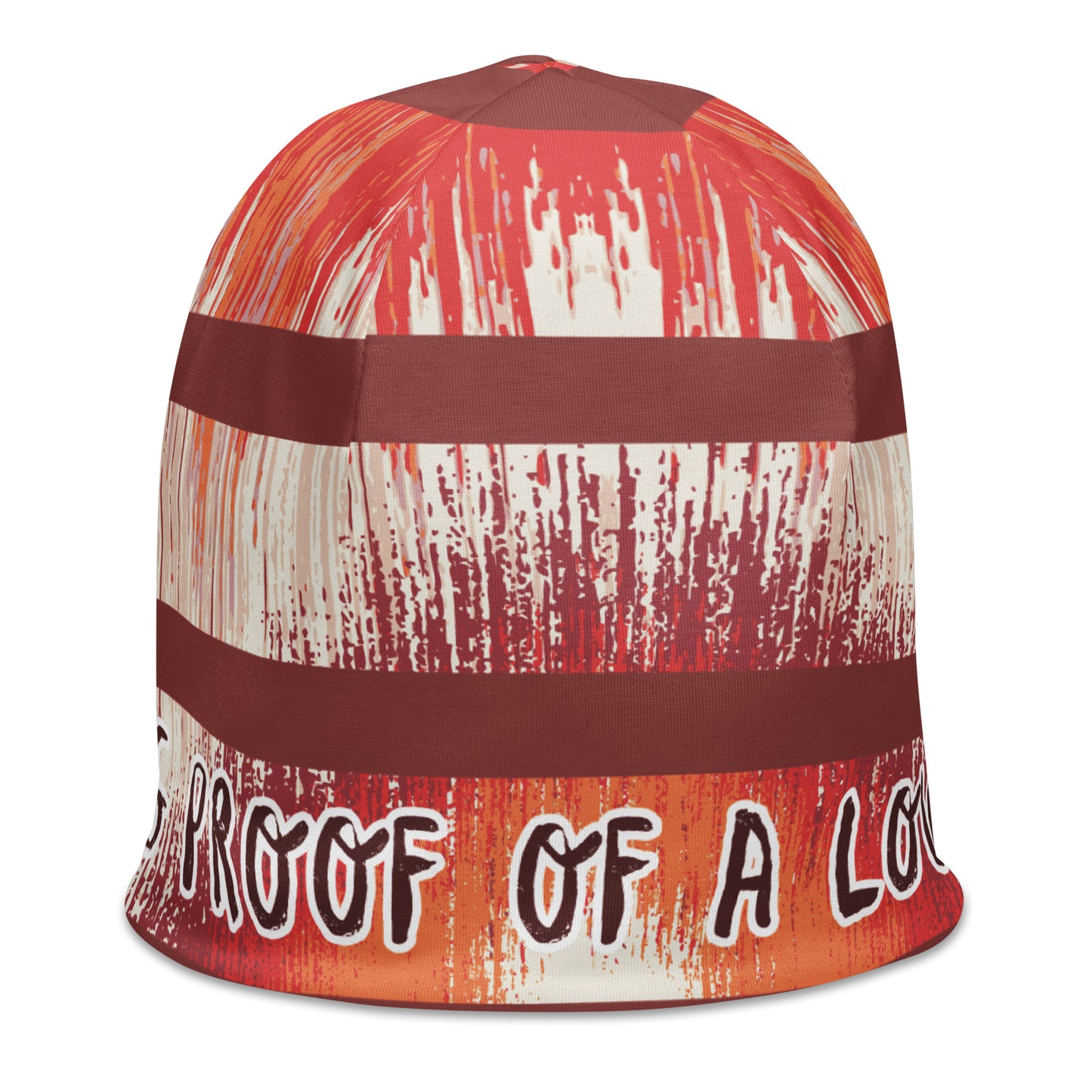 Living Proof Unisex Beanie, Rust