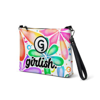 G is for Girlish Daisy Power-Neon Cross Body Bag