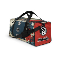 M is for Manly Camou Play Duffel Bag
