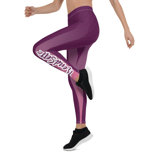 TrendSetter Purple Rules Women's Poly-Blend Leggings