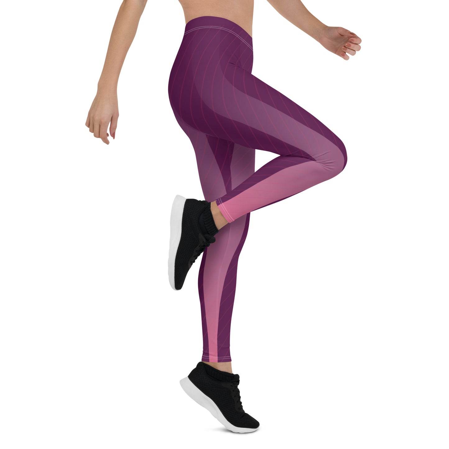 TrendSetter Purple Rules Women's Poly-Blend Leggings