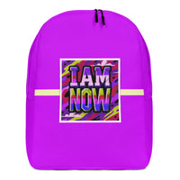 I Am Now Purple Camou Backpack