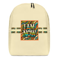 I Am Now Beige Camou Backpack