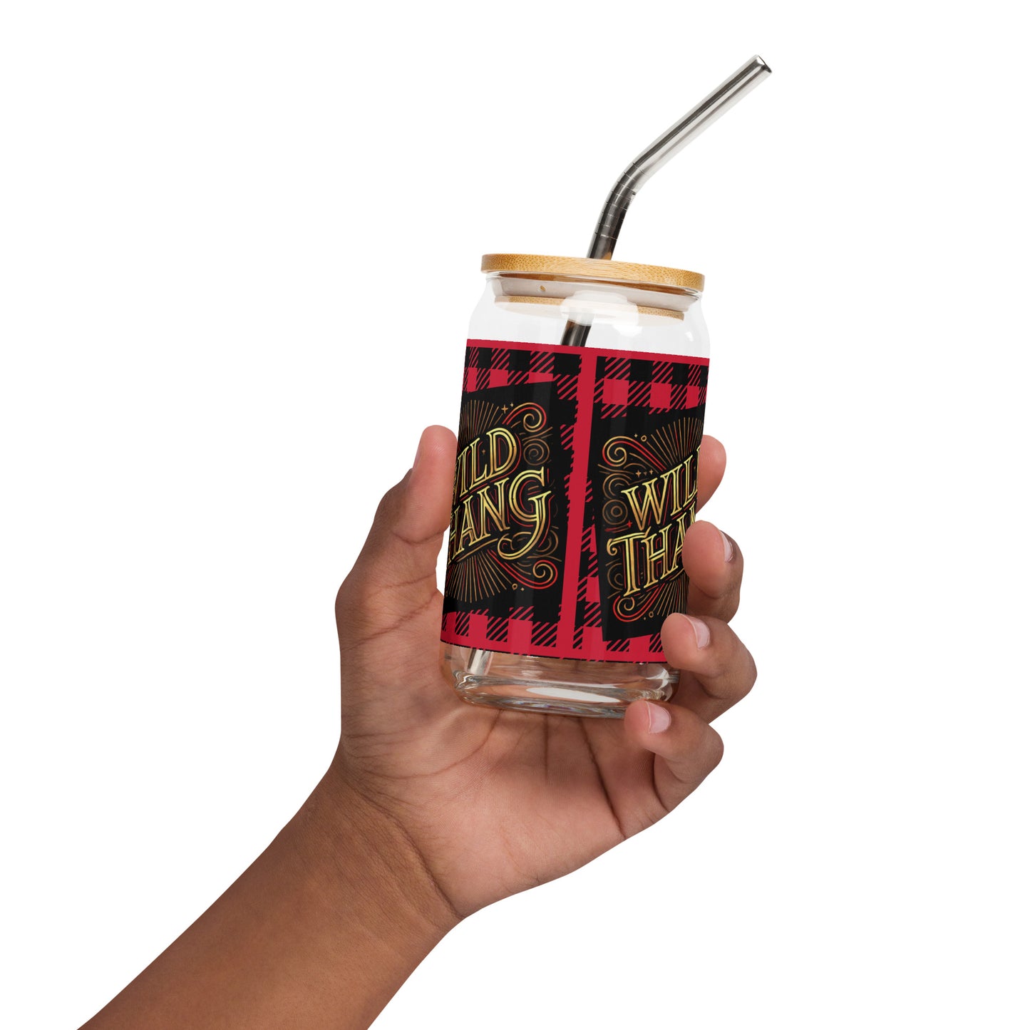 Wild Thang Can-Shaped Glass, 16 oz