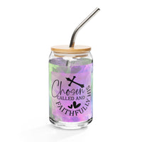 Chosen Called Can-Shaped Glass, 16 oz