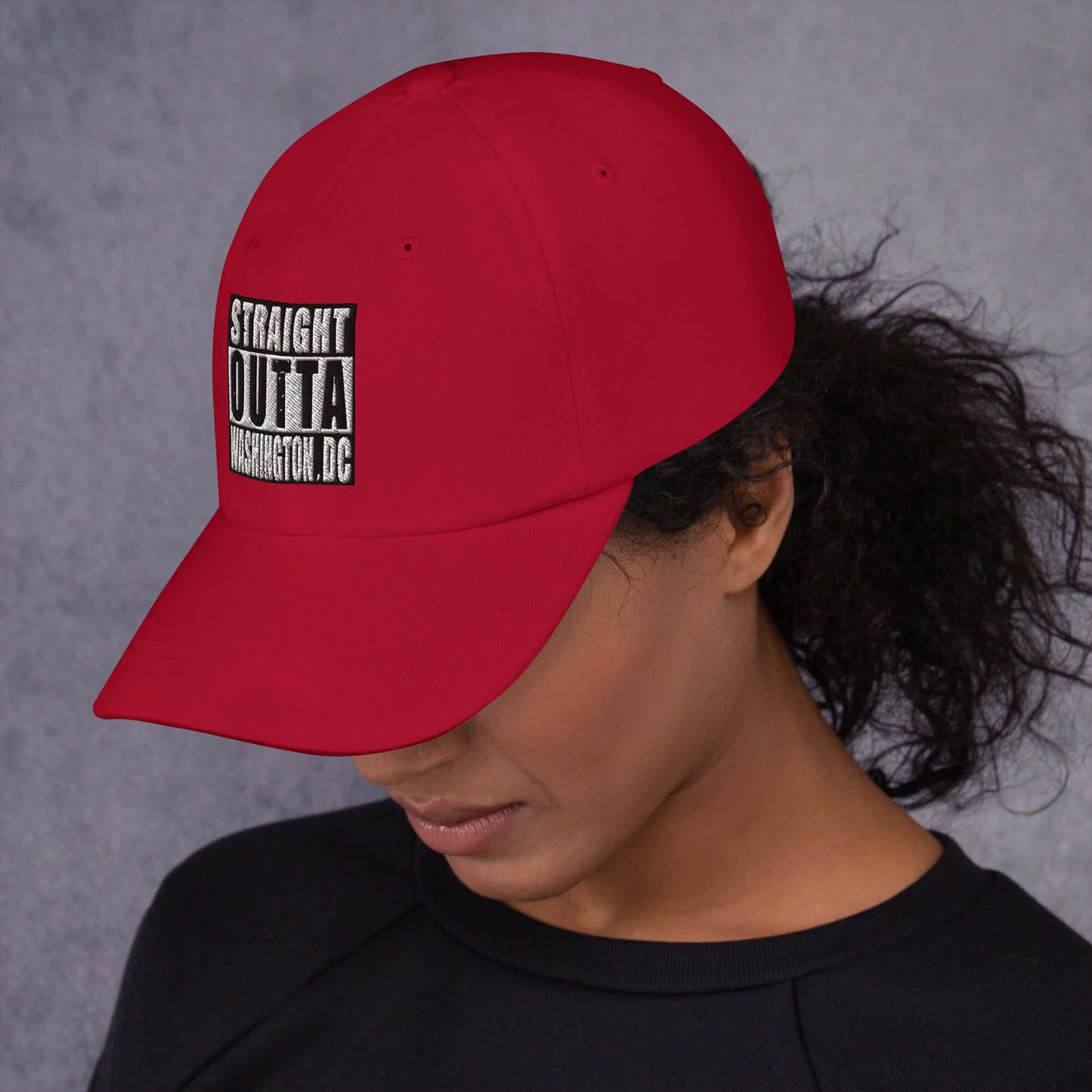 Straight Outta Wash. DC Embroidered Hat