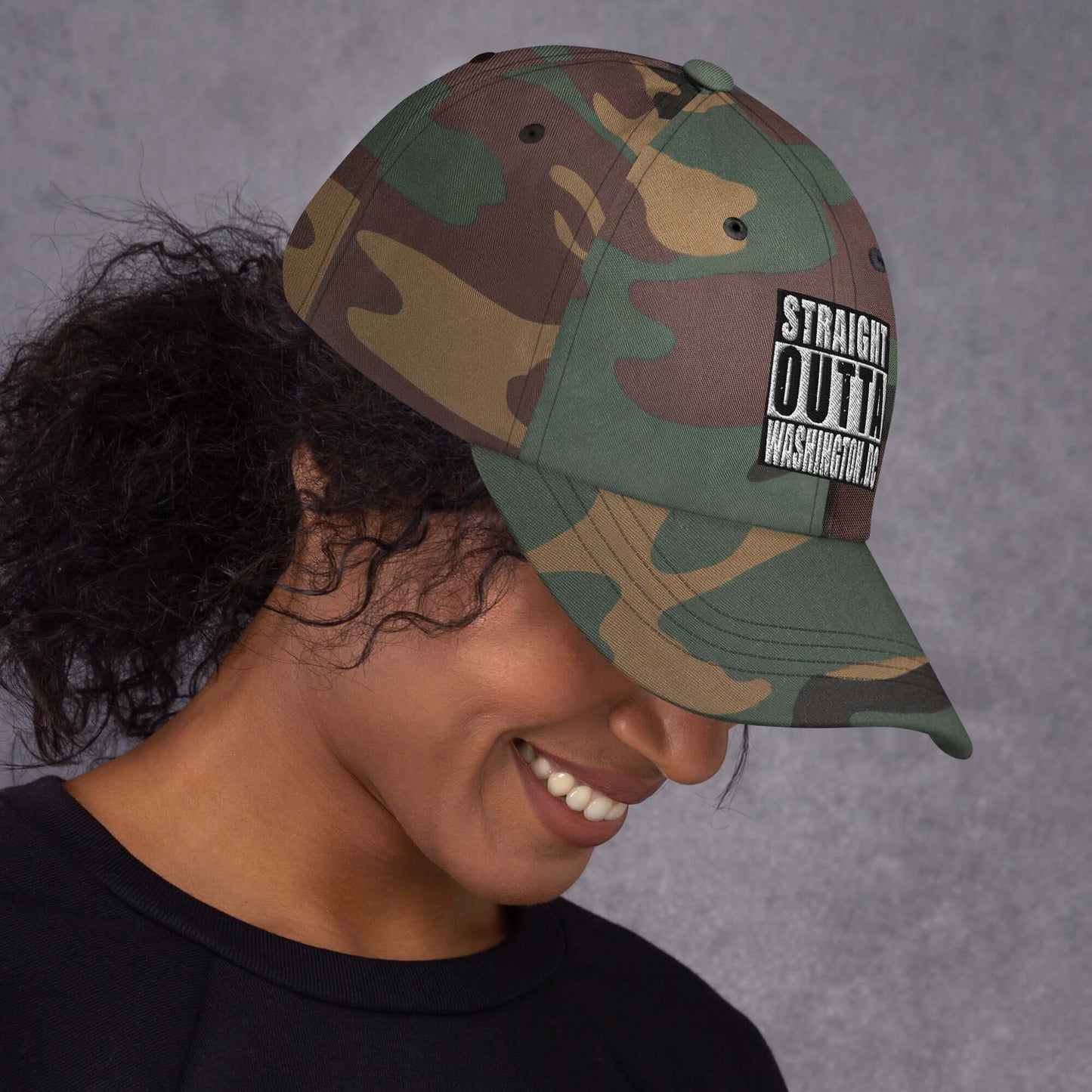 Straight Outta Wash. DC Embroidered Hat