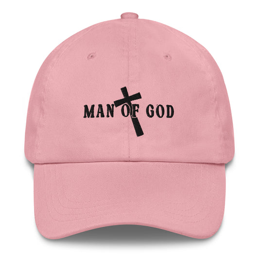 Man of God Message Embroidered Cool Cap