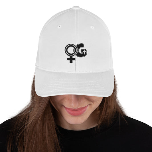 Lady of God Embroidered Structured Poly Blend Cap