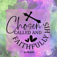 The LIWI Cloth©: Faithfully His (Set of 4, 20" x 20")