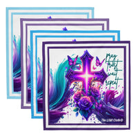 The LIWI Cloth©: Pray Trust Wait Repeat Variety (Set of 4, 20" x 20")