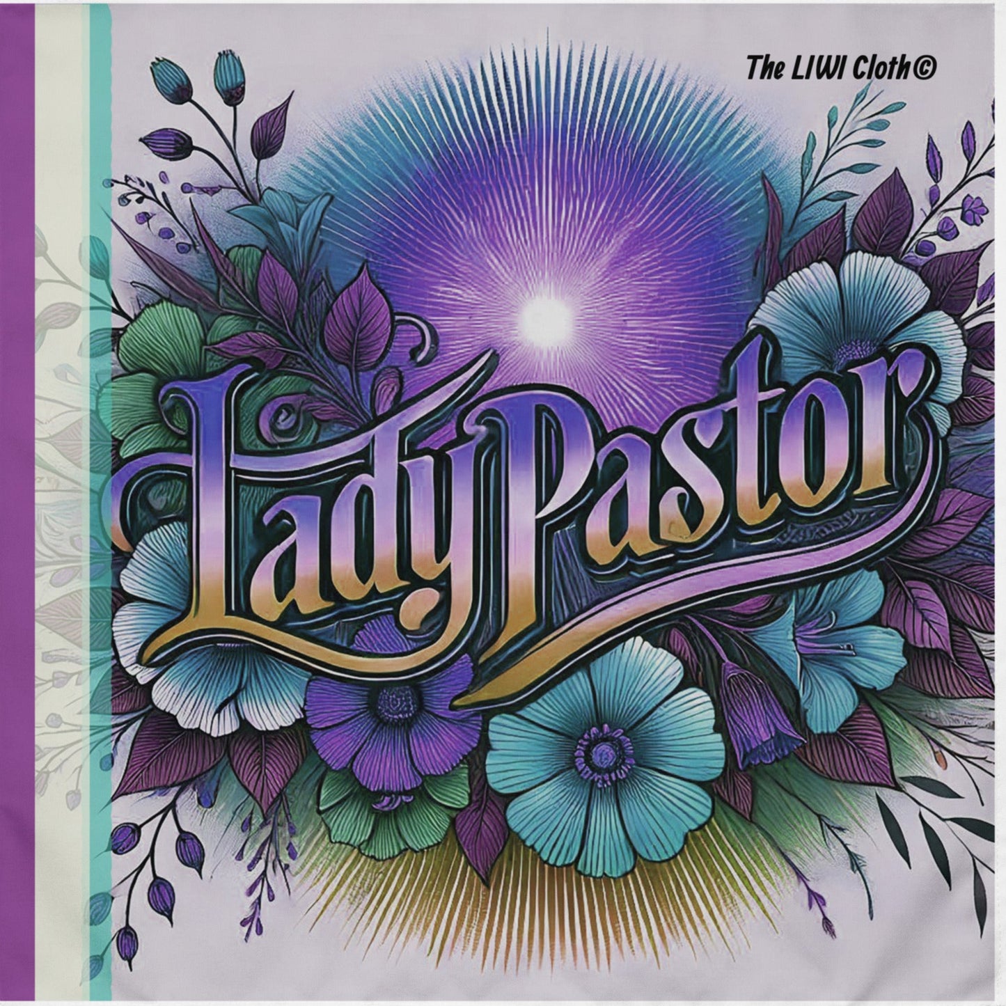 The LIWI Cloth©: Lady Pastor (One, 22" x 22")