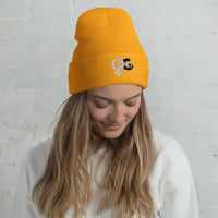 Lady of God Logo Embordered Acrylic Cuffed Beanie