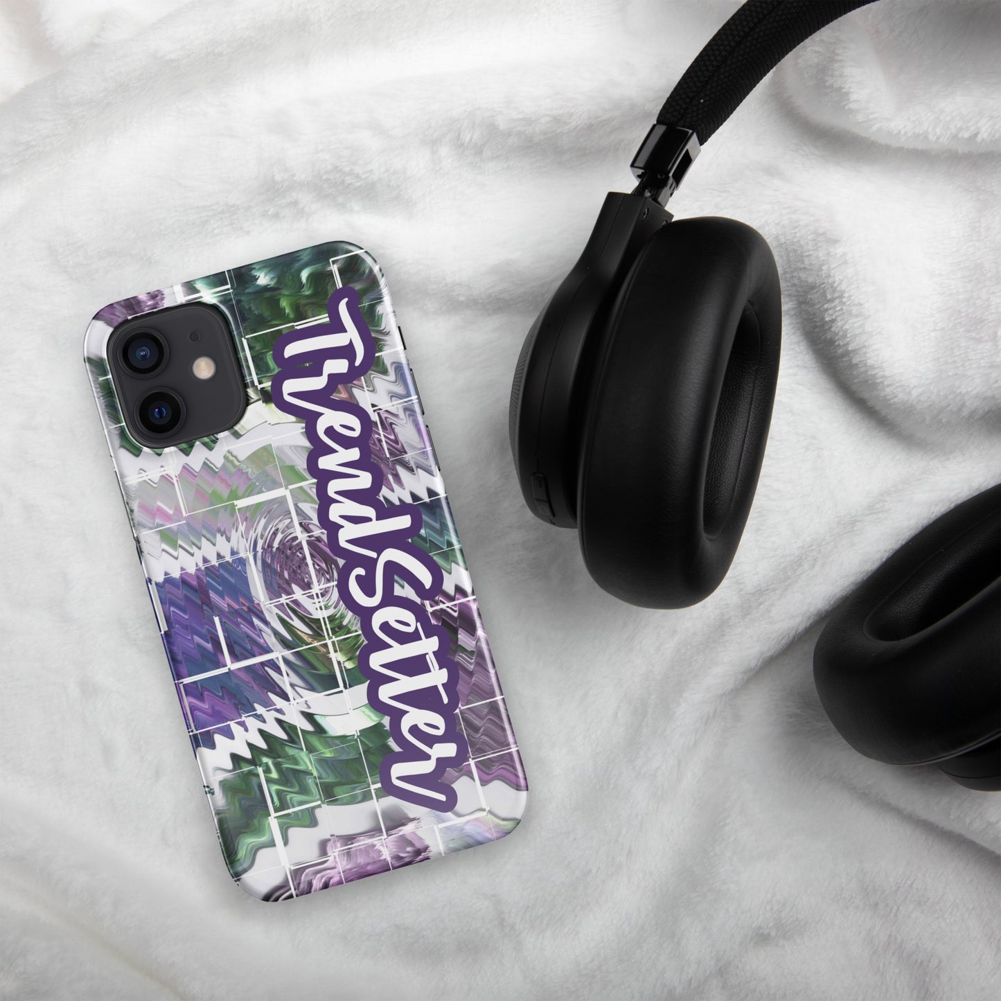 TrendSetter Purple Phaz Snap Case for iPhone®