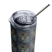 DivaTude Icon Stainless steel Tumbler, 20 oz