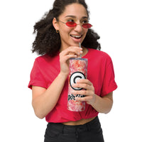 G is for Girlish Soft Roses Stainless Steel Tumbler, 20 oz