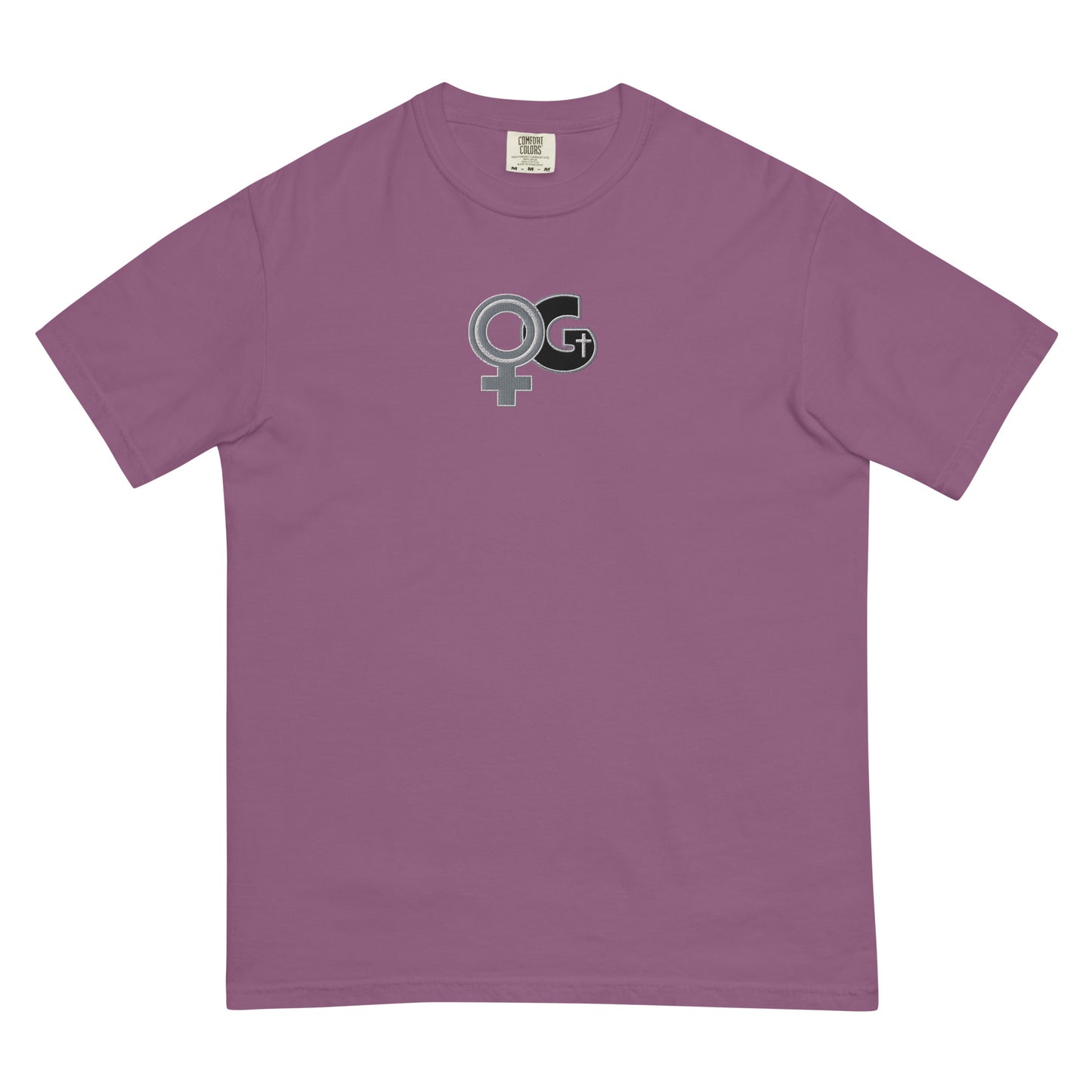 Woman of God Garment-dyed Embroidered Heavyweight T-Shirt