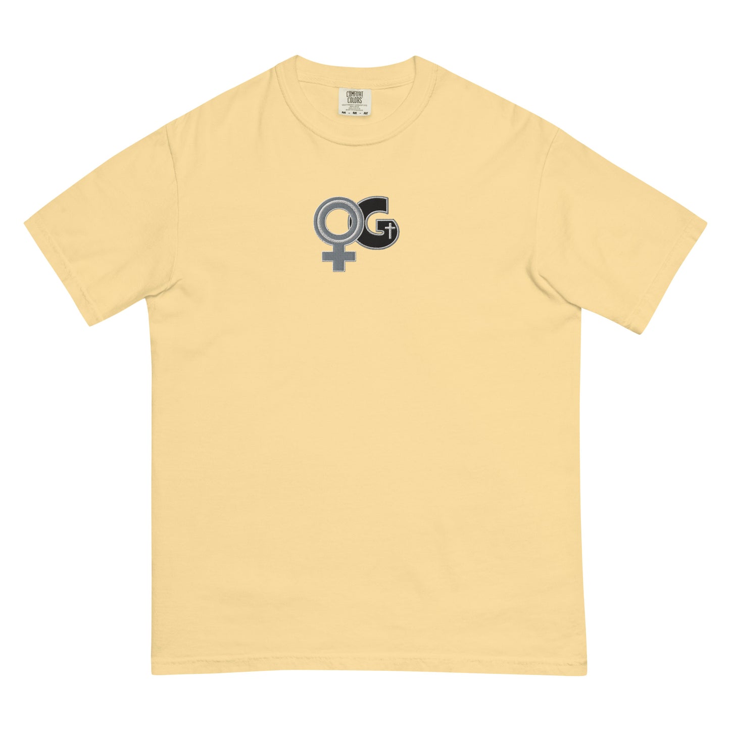 Woman of God Garment-dyed Embroidered Heavyweight T-Shirt