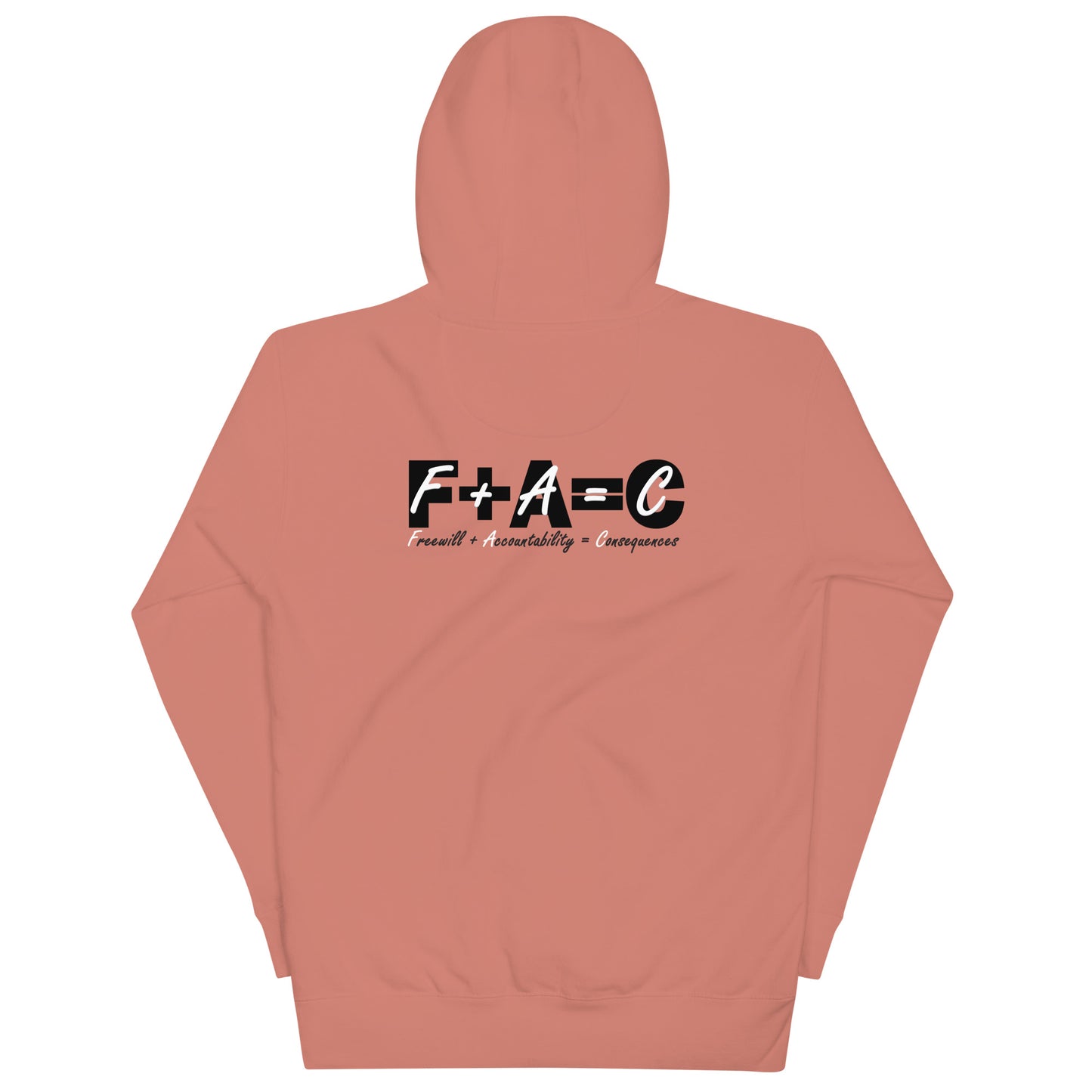 F+A=C© Long-Sleeve Unisex Cotton Hoodie