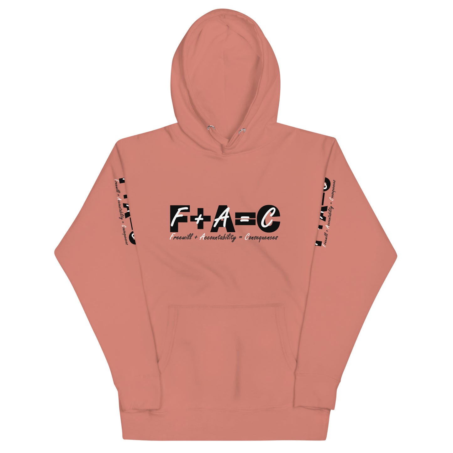 F+A=C© Long-Sleeve Unisex Cotton Hoodie