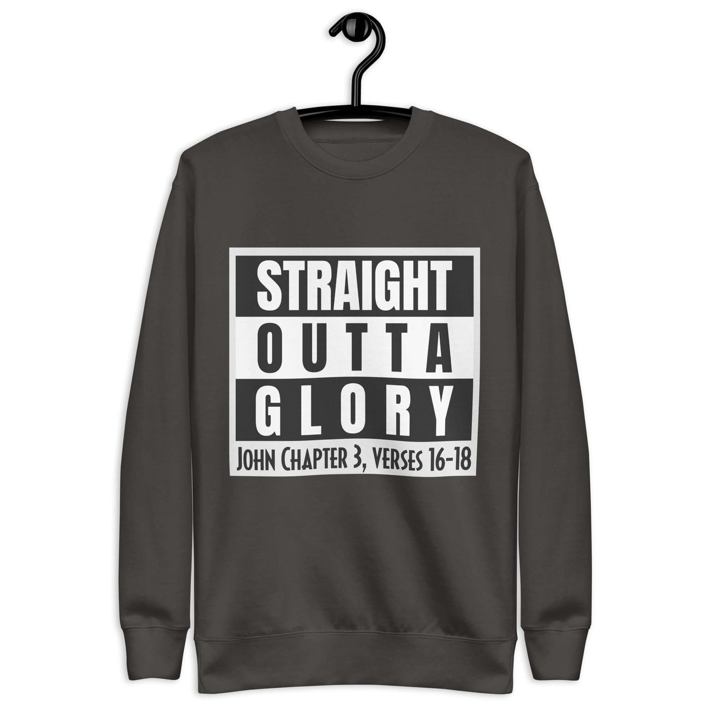 Straight Outta Glory Unisex Cotton Sweatshirt