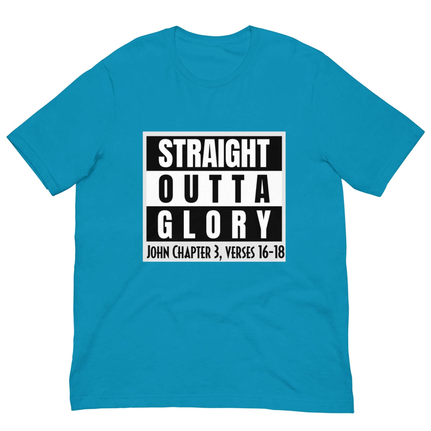 Straight Outta Glory Unisex Cotton T-Shirt