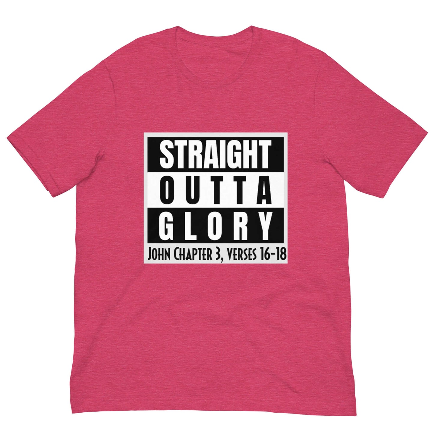 Straight Outta Glory Unisex Cotton T-Shirt