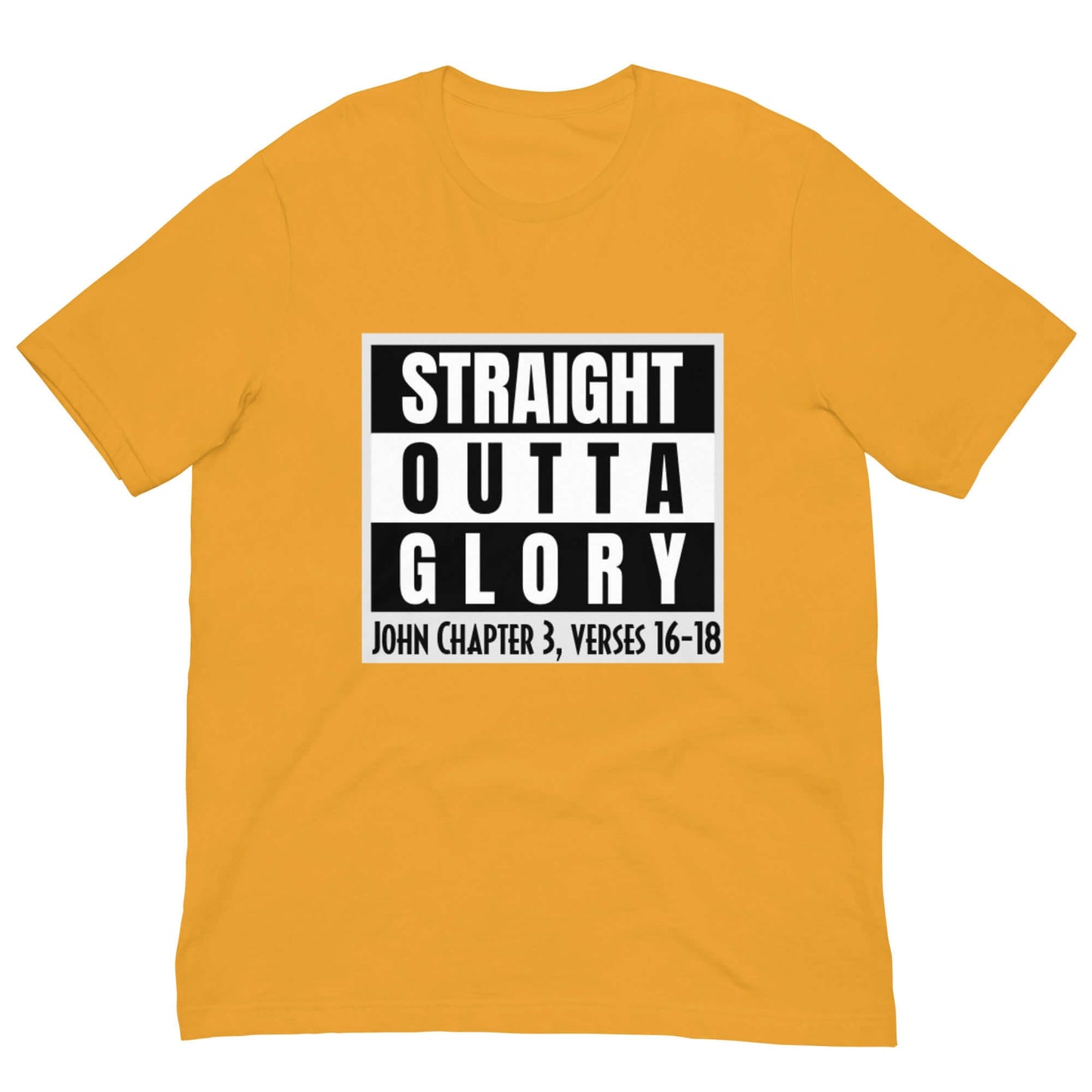 Straight Outta Glory Unisex Cotton T-Shirt