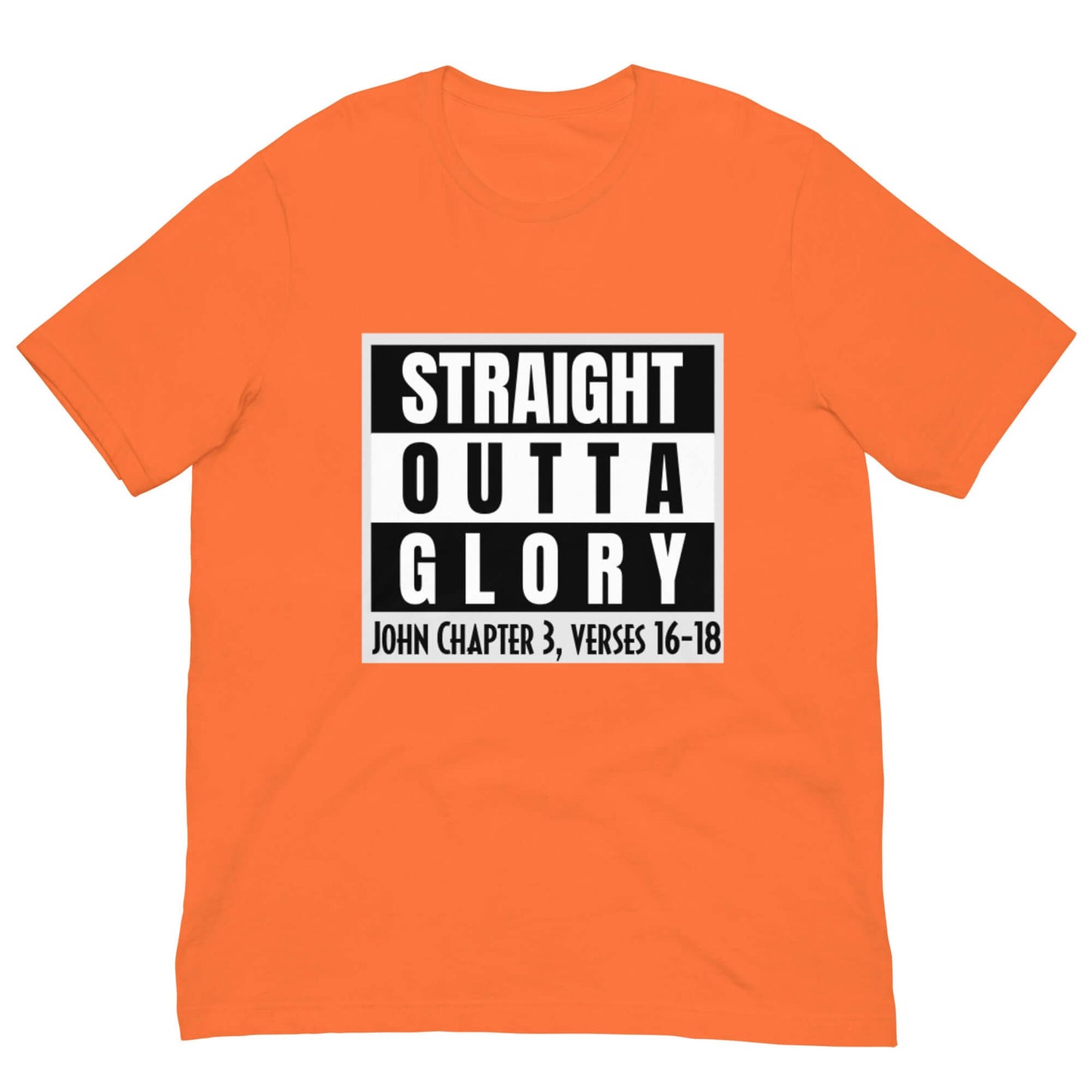 Straight Outta Glory Unisex Cotton T-Shirt