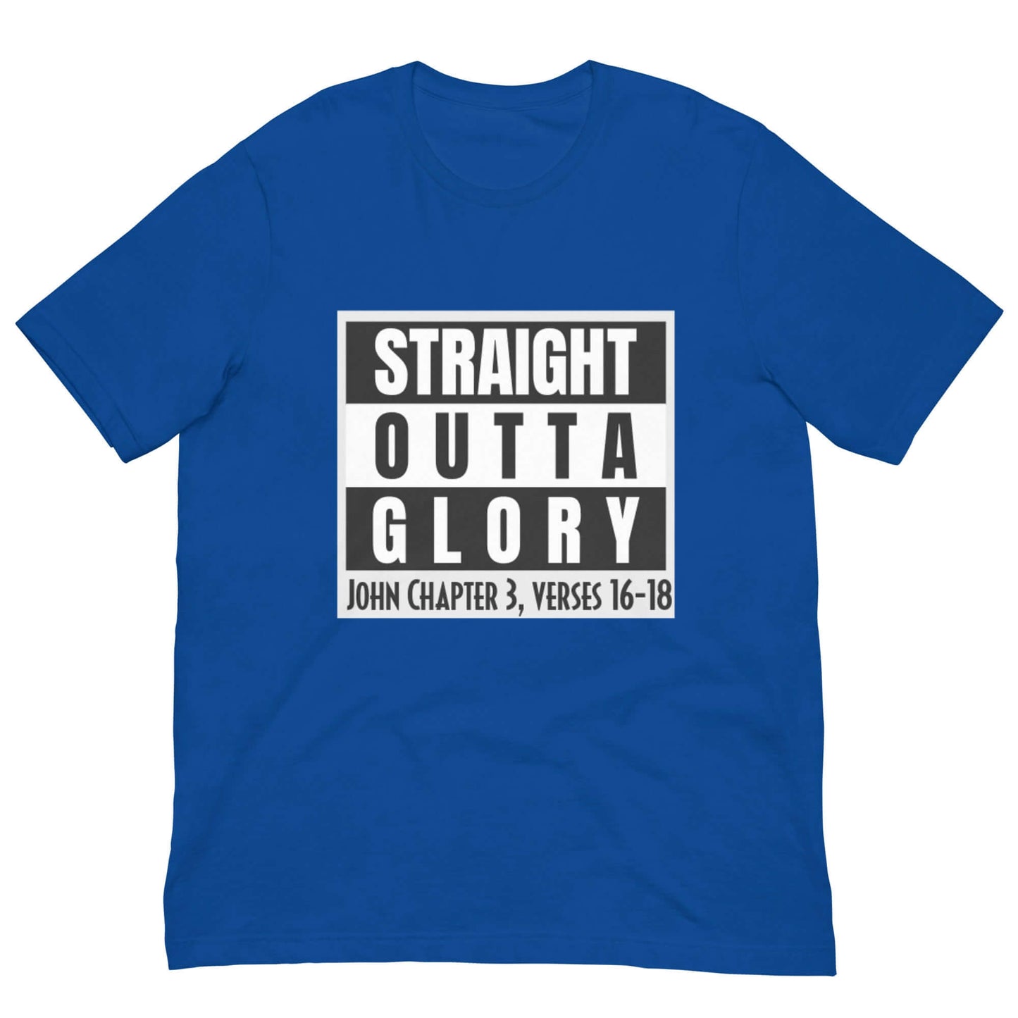 Straight Outta Glory Unisex Cotton T-Shirt