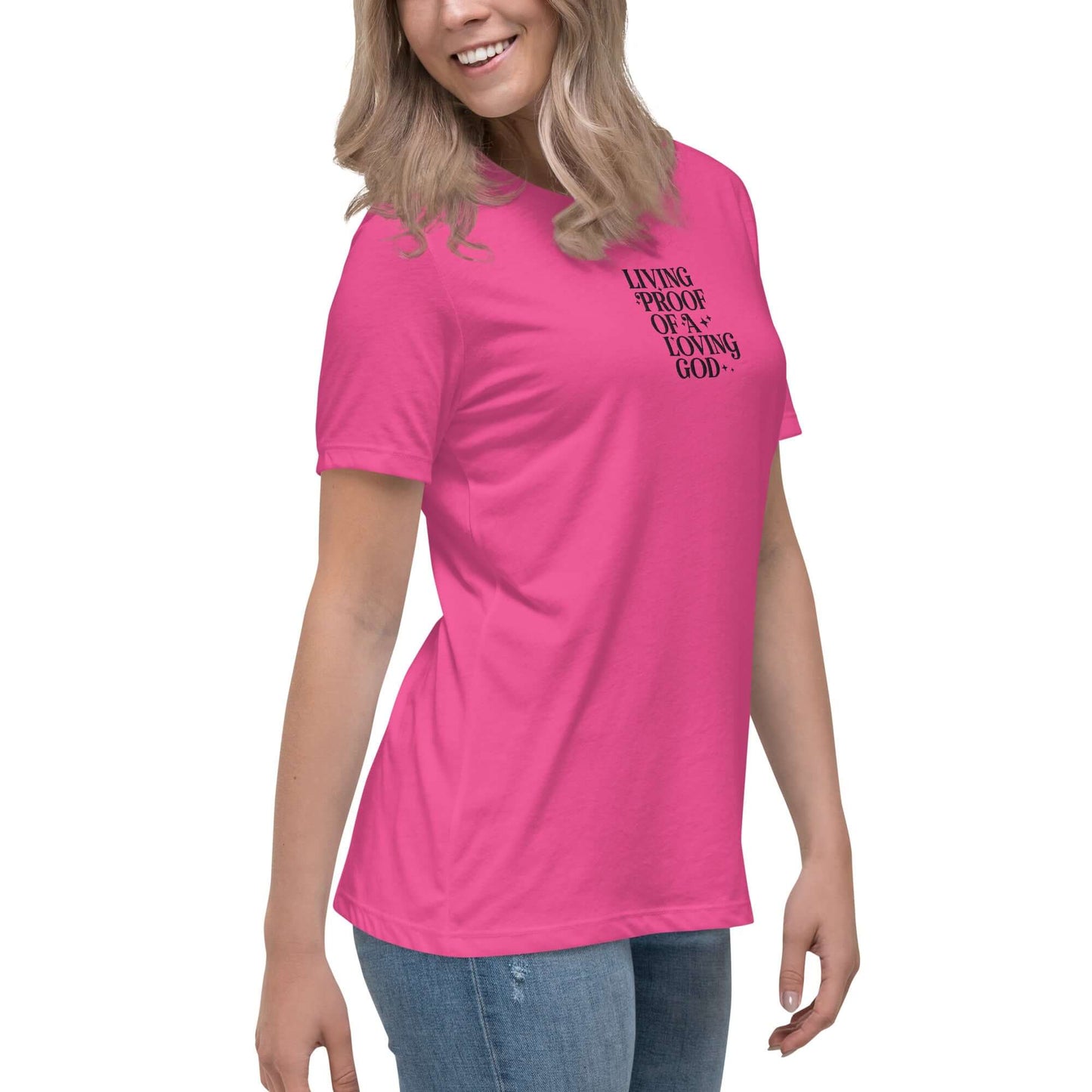 Living Proof Women's Embroidered Cotton T-Shirt