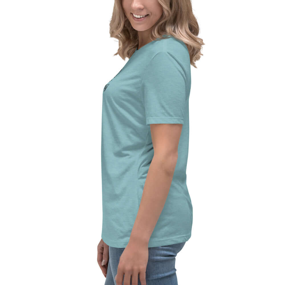 Living Proof Women's Embroidered Cotton T-Shirt