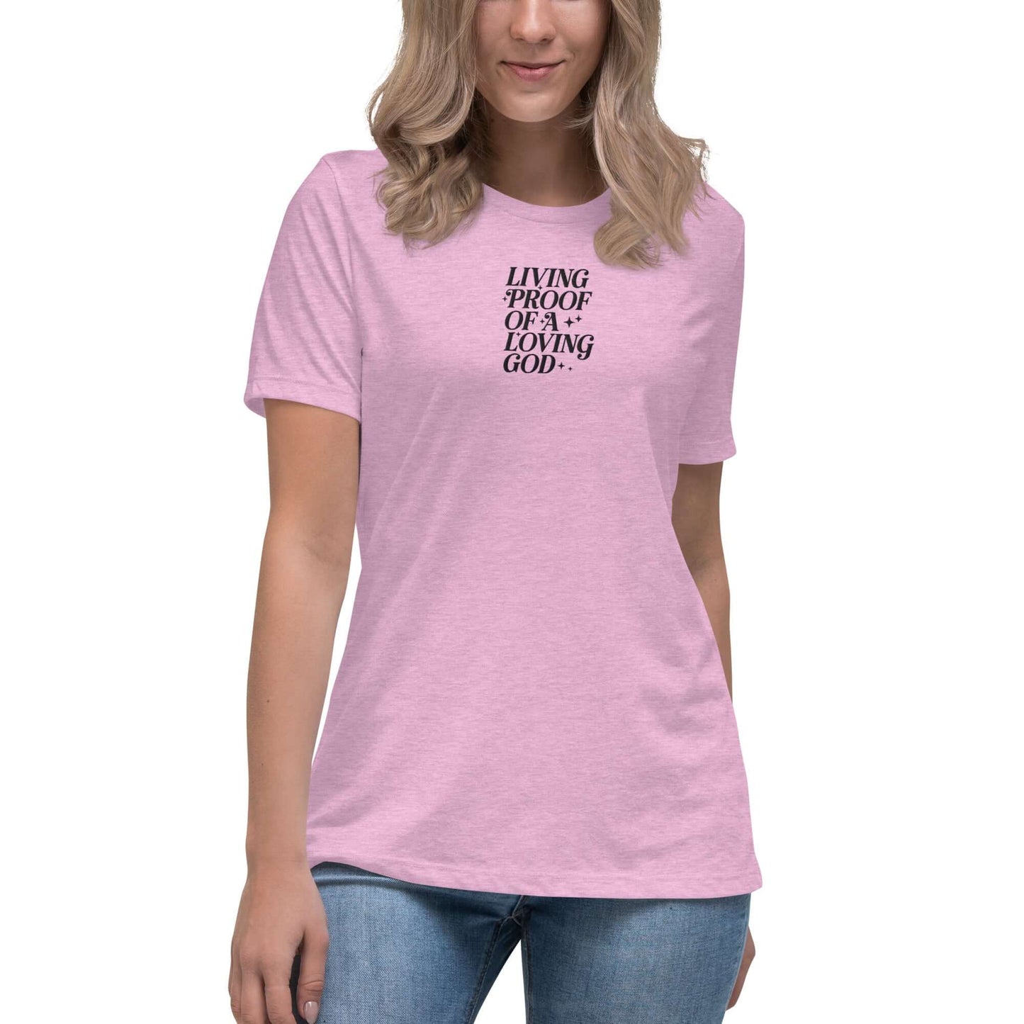 Living Proof Women's Embroidered Cotton T-Shirt