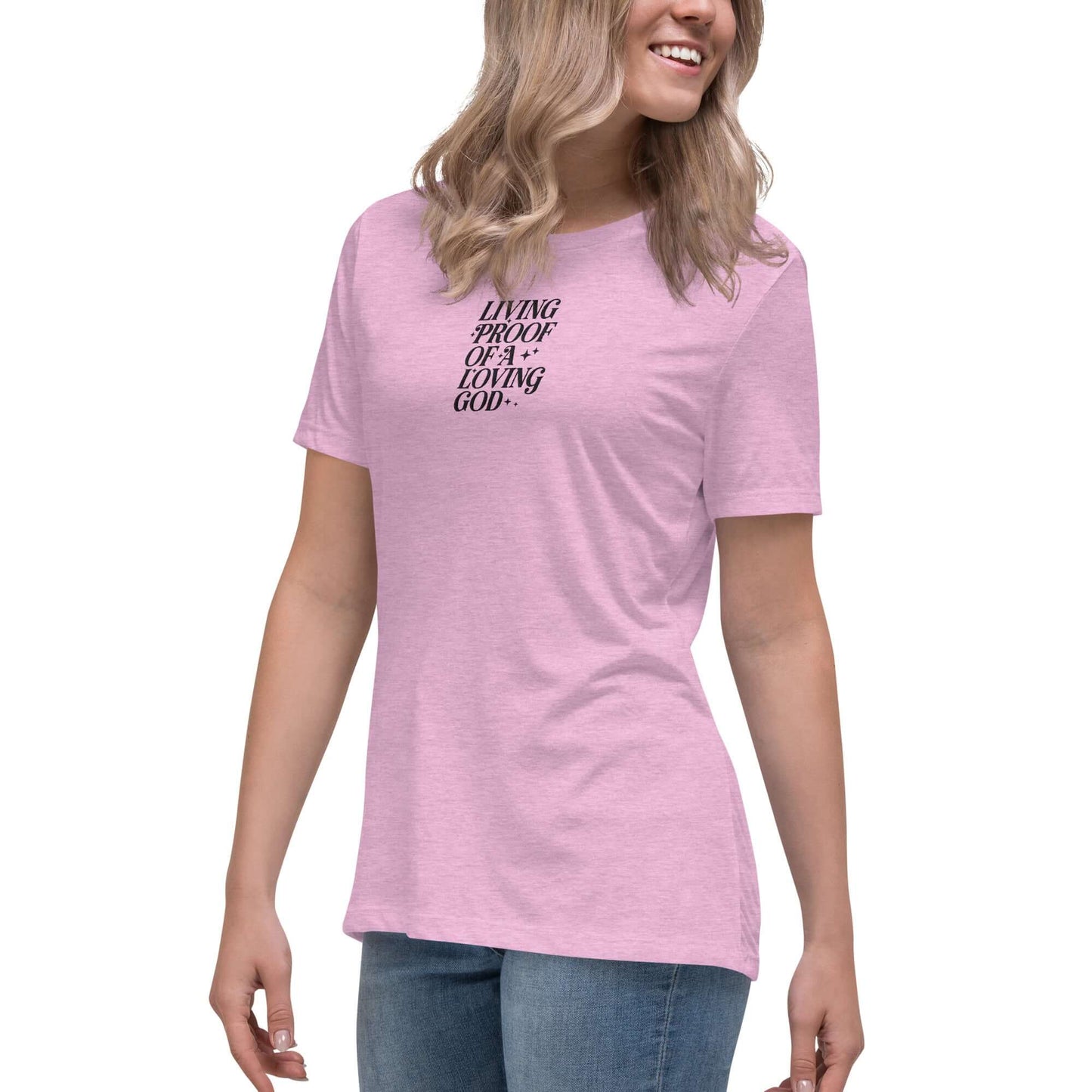 Living Proof Women's Embroidered Cotton T-Shirt