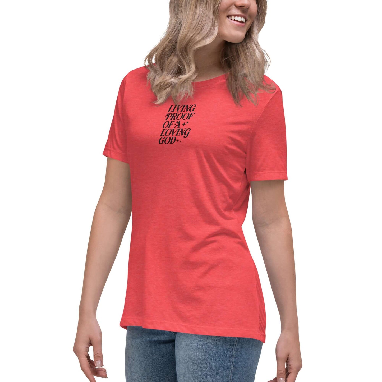 Living Proof Women's Embroidered Cotton T-Shirt