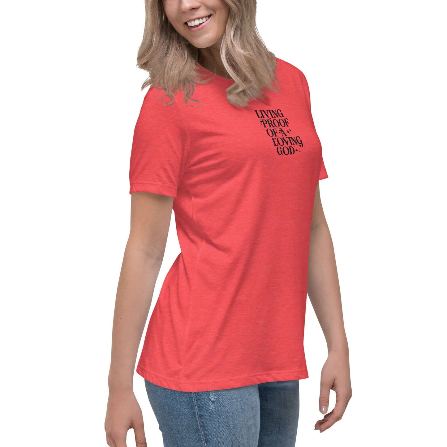 Living Proof Women's Embroidered Cotton T-Shirt