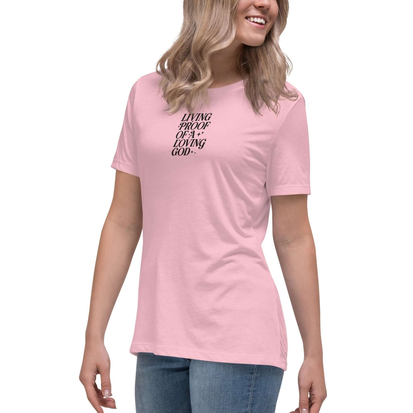 Living Proof Women's Embroidered Cotton T-Shirt