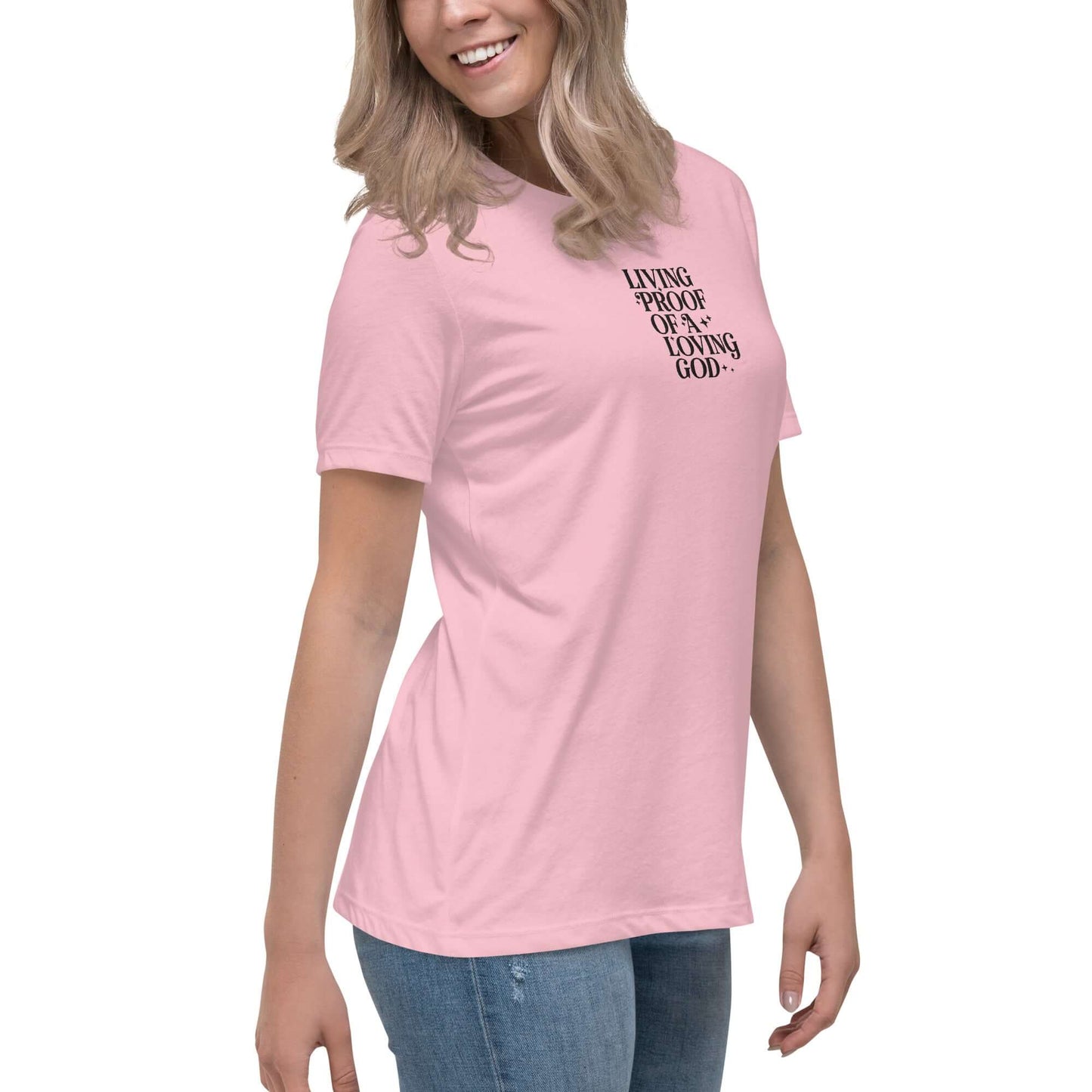 Living Proof Women's Embroidered Cotton T-Shirt