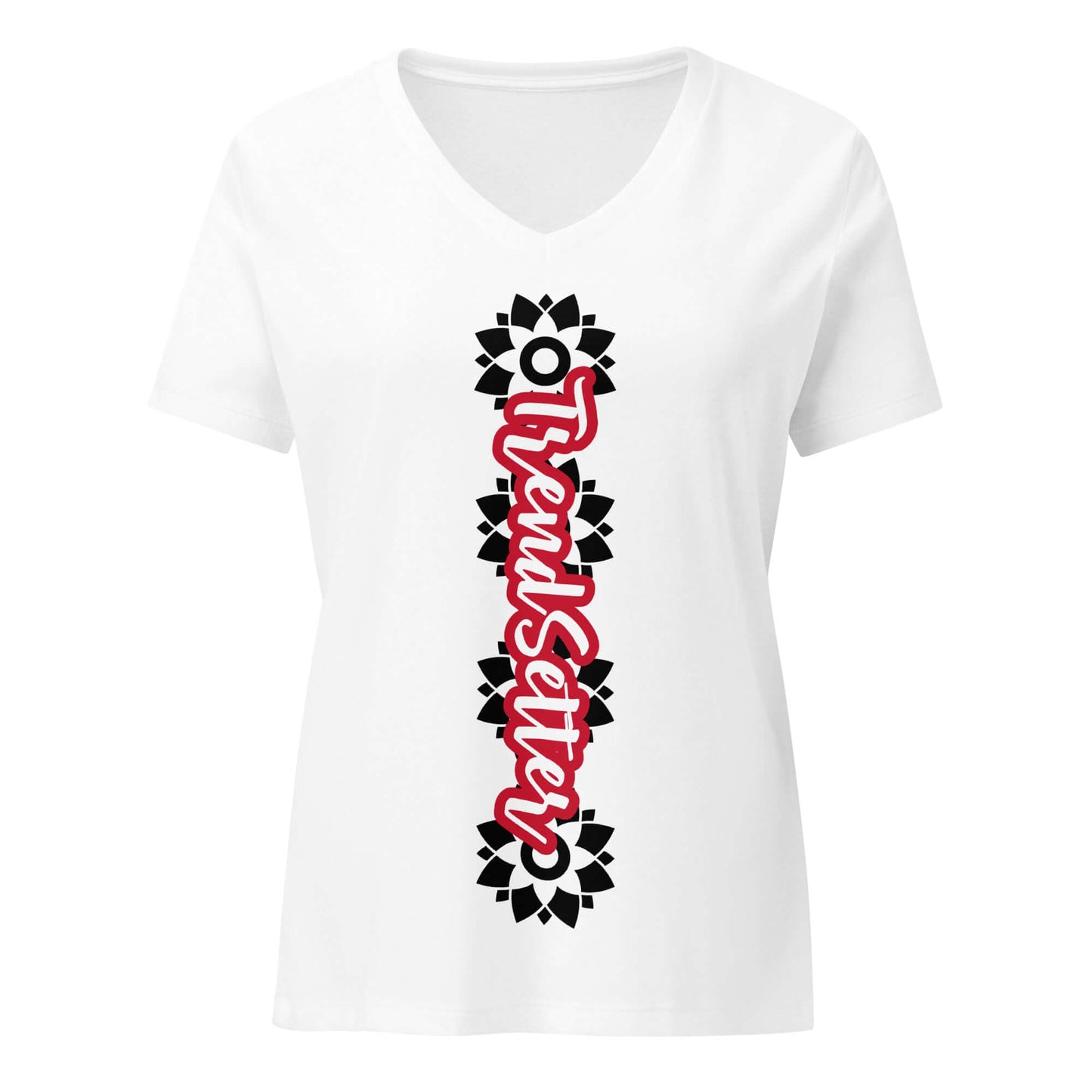 TrendSetter Dahlia Women’s Relaxed V-Neck T-Shirt